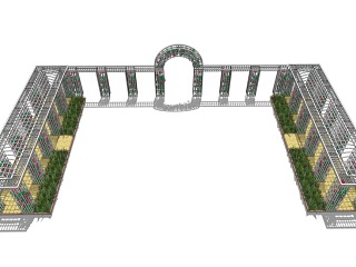 铁艺廊架