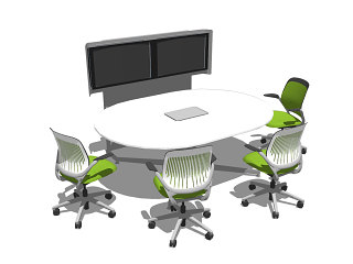 办公家具-会议室桌椅组合