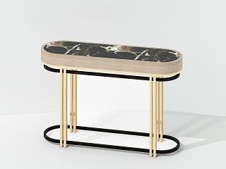 现代小巧边柜装饰柜模型