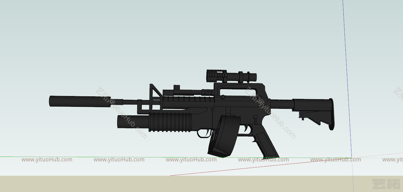 M4A1弹鼓100型