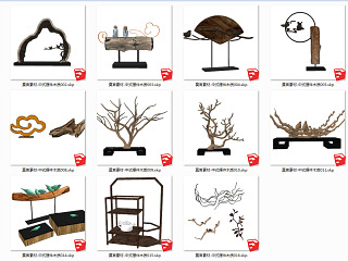 中式木质工艺品