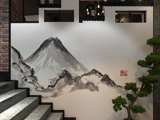 中式建筑 古风古韵楼梯 室外 相框 其他 庭院