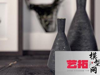 现代装饰品组合