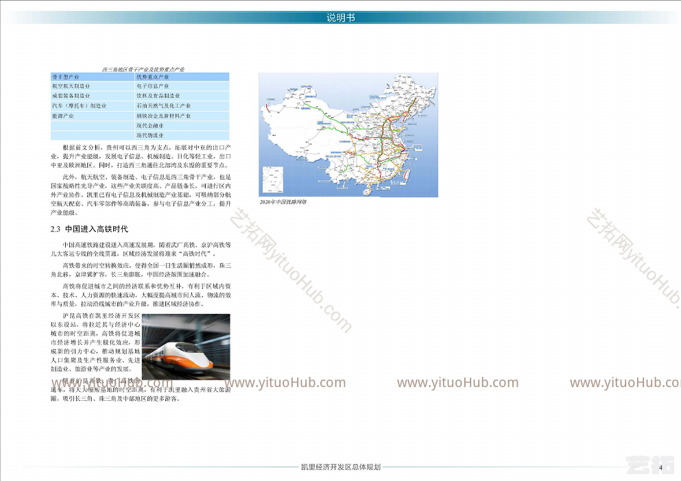 贵州凯里经济开发区总体规划