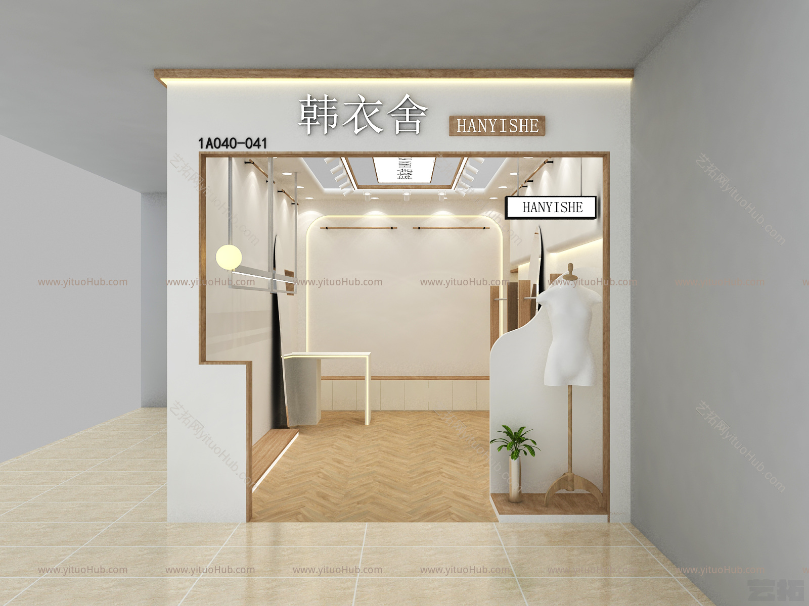 小型女装店