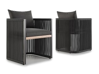 Flexform 现代餐桌椅组合