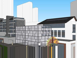 城市建筑模型