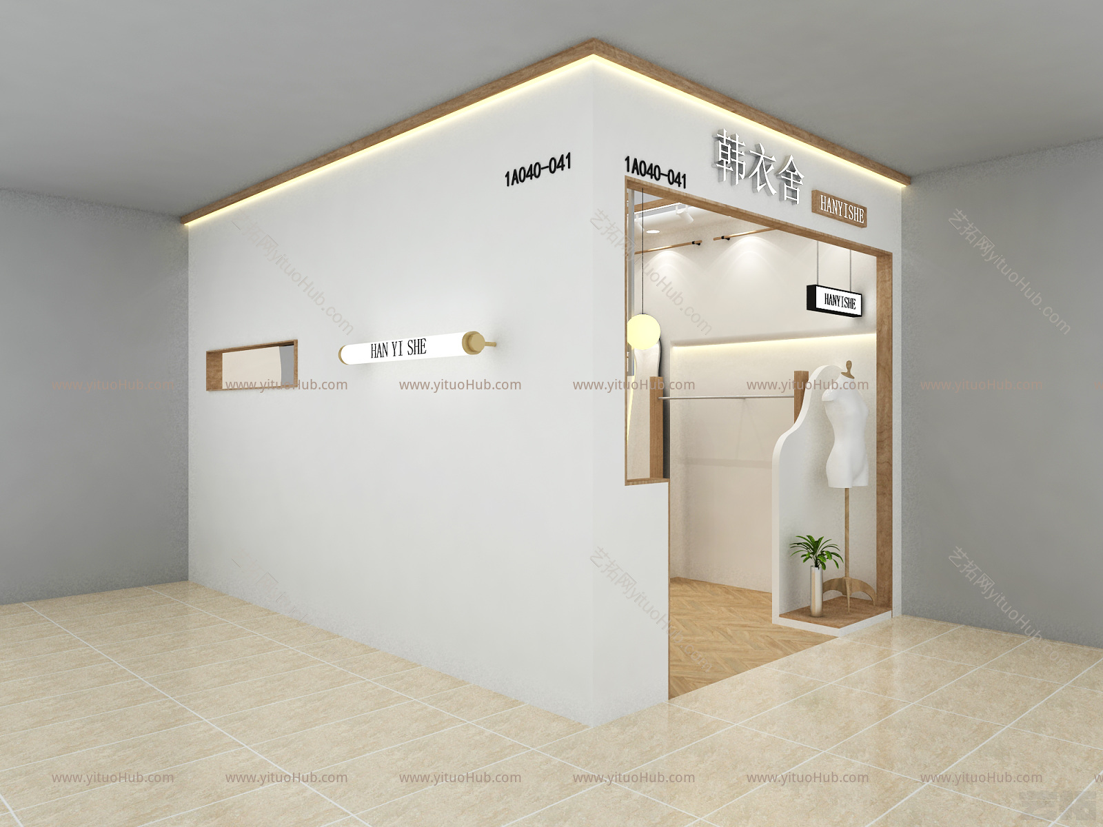 小型女装店