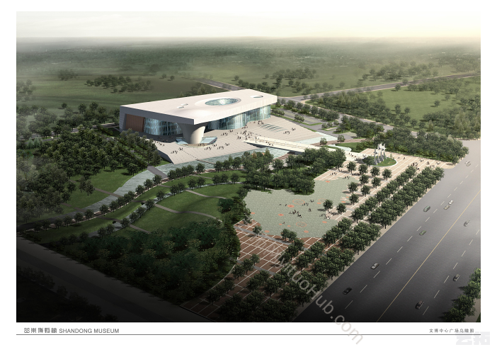 山东博物馆新馆建筑方案设计