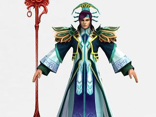 诛仙游戏天音寺合集模型