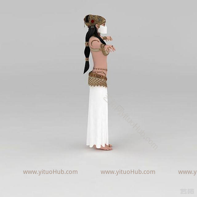 阿拉伯性感女人模型