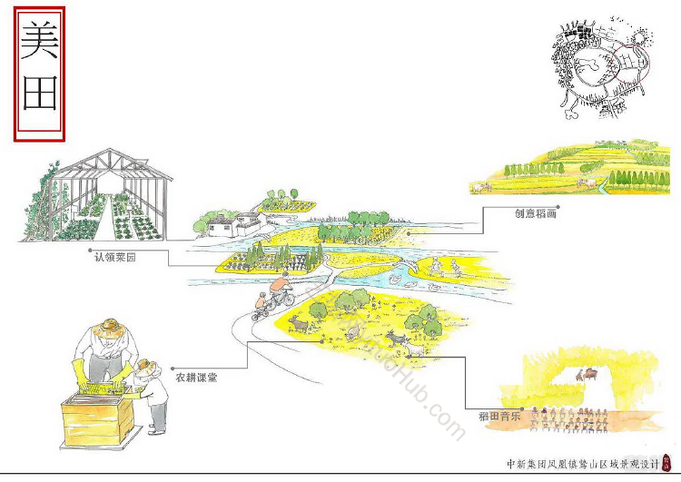 凤凰镇鸷山区矿坑工业遗址景观改造设计项目