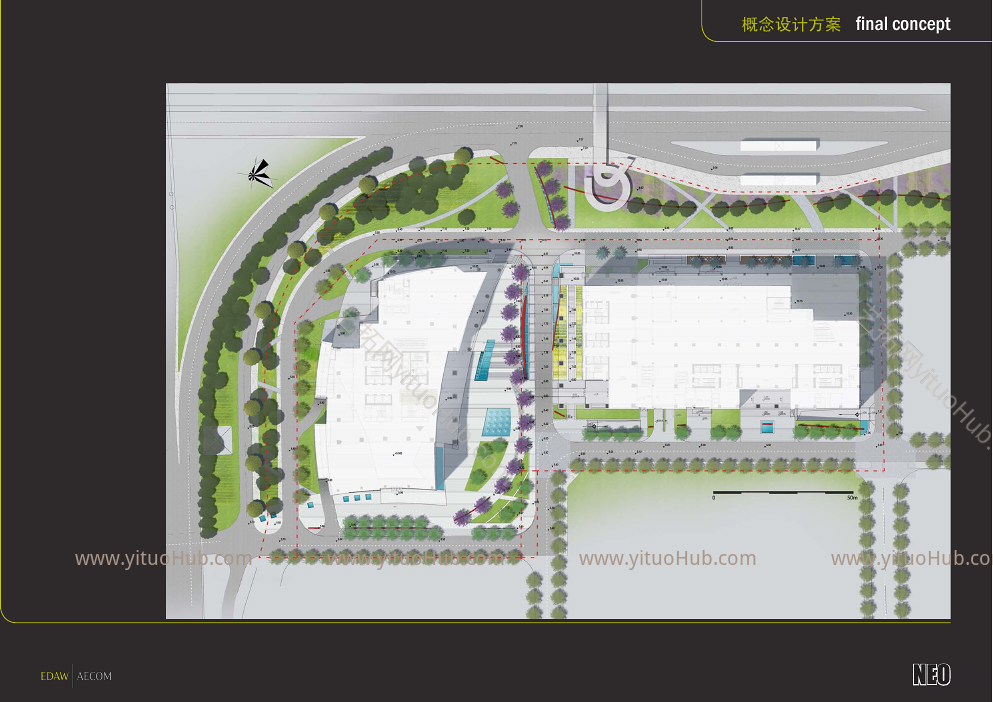 深圳·绿景NEO综合项目景观方案设计