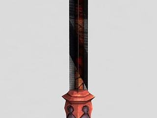 现代龙之谷游戏武器模型