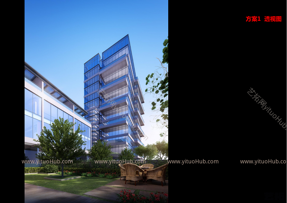 上海浦东前滩36-01地块概念觃划不建筑设计