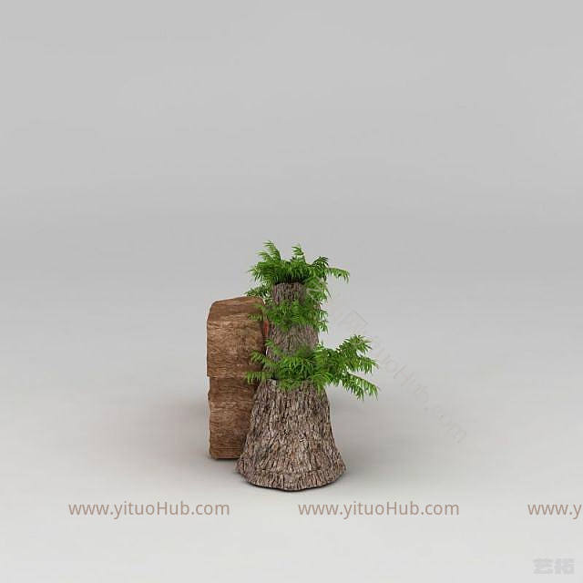 生态园树门模型