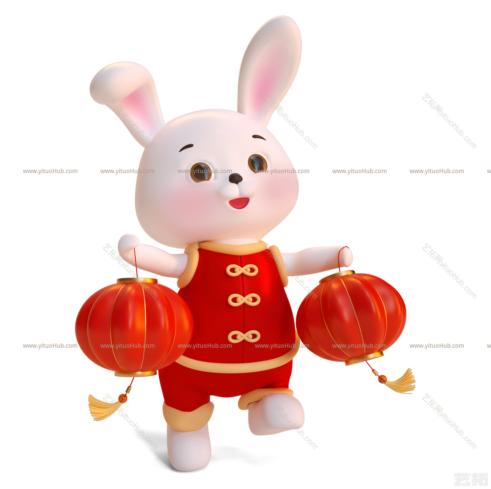 卡通兔子