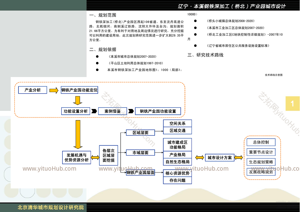 辽宁·本溪钢铁深加工产业园城市设计