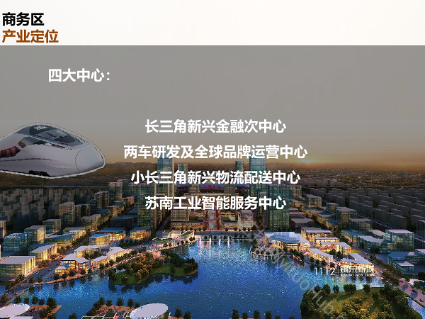 无锡锡东新城商务区产业发展规划前期研究项目