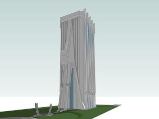 现代高层办公楼