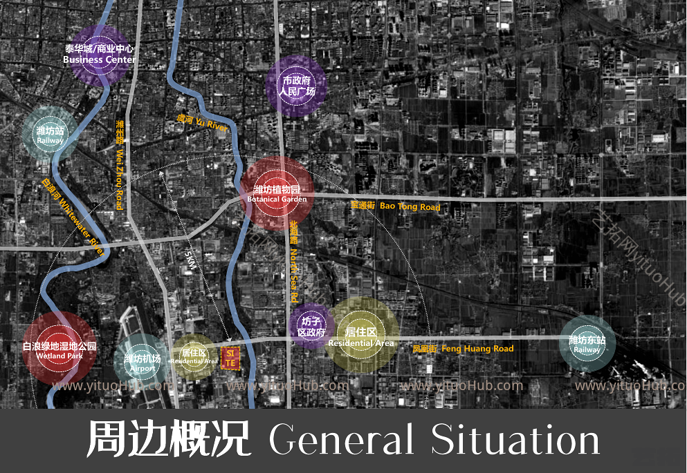 潍坊坊子地块总体规划及建筑设计前期方案