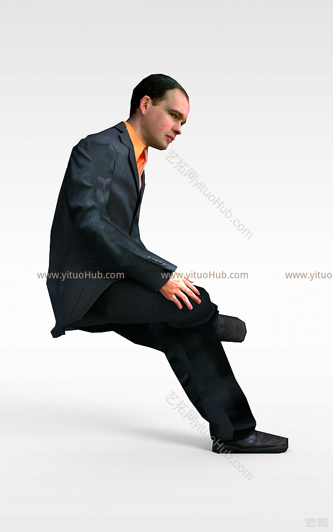 现代男人模型