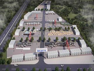 工业建材城模型