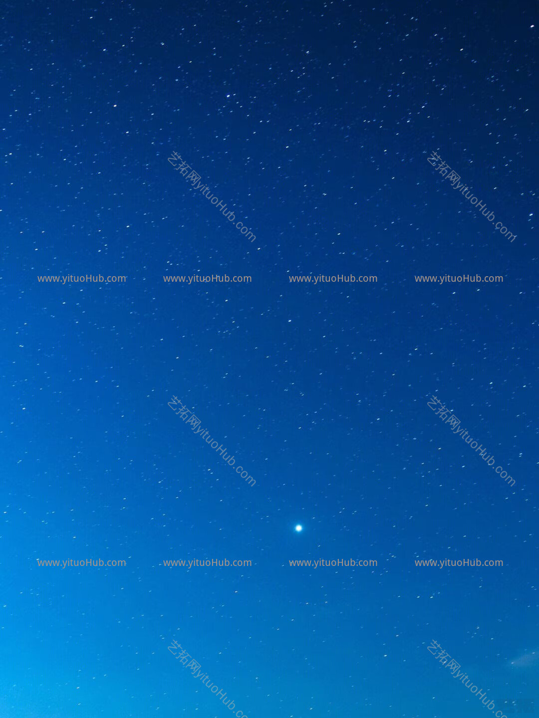 夜景 星空