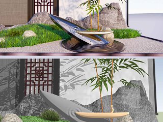 现代雕塑小品