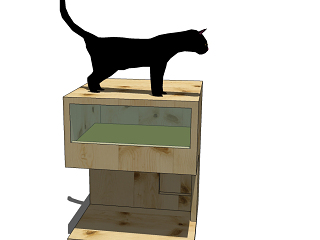 现代宠物猫舍 猫爬架 