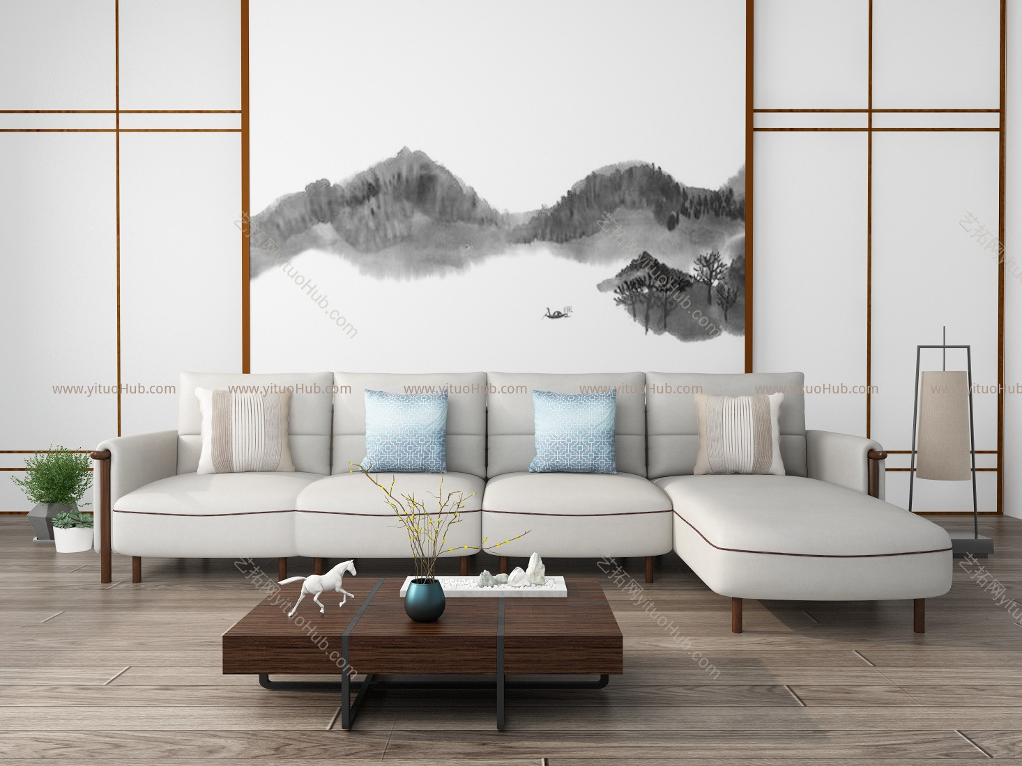 现代简约沙发