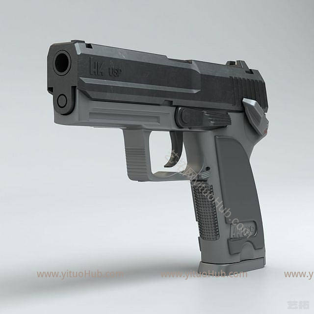 现代HK_USP手枪模型