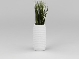 办公室绿植模型