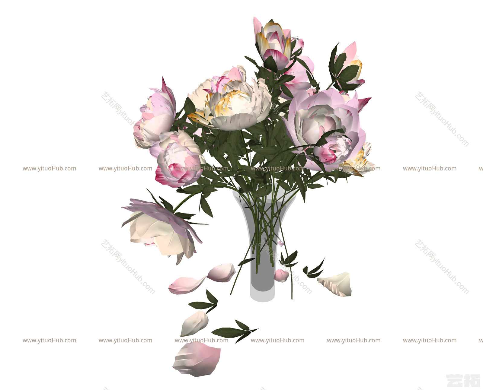 现代时尚花 花瓶