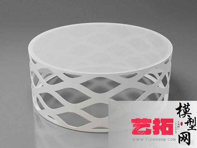 现代圆茶几