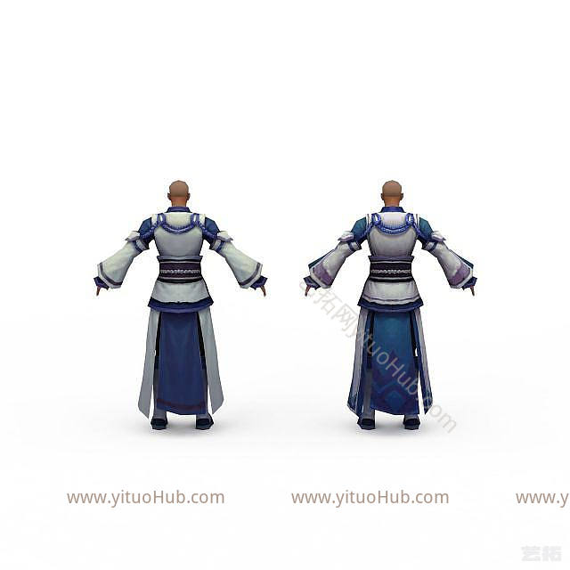 现代笑傲江湖人物模型