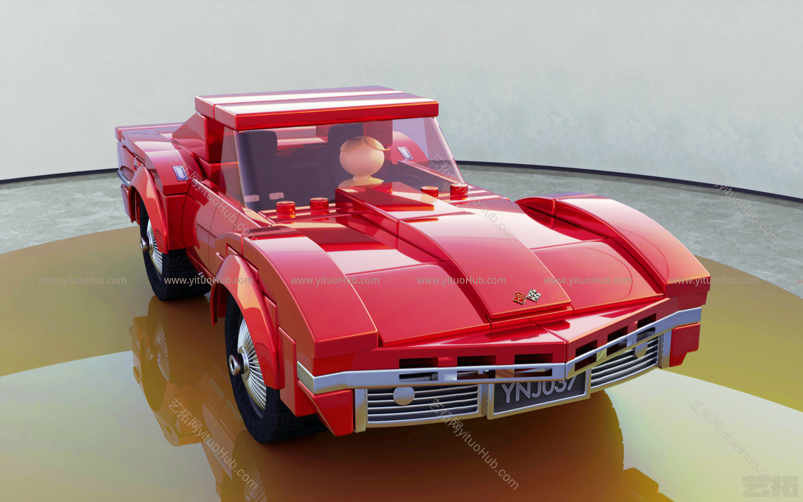 现代玩具车