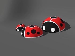 景观小品 雕塑 儿童活动区 玩具 甲壳虫 七星瓢虫瓢虫 玩具 其他