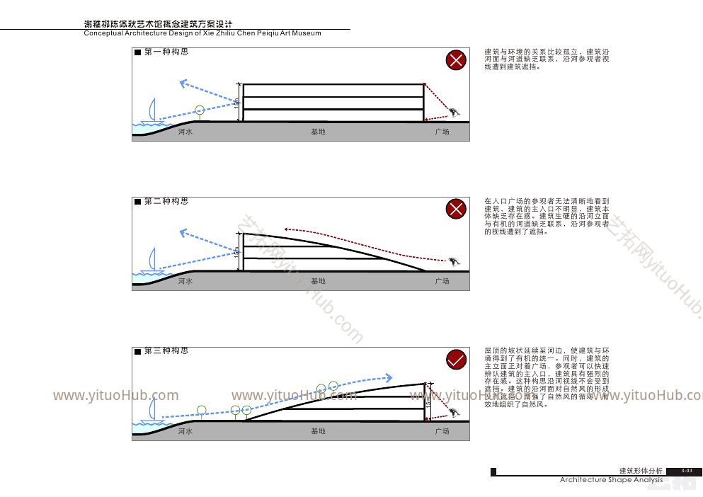 谢稚柳陈佩秋艺术馆概念建筑方案设计