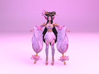 王者荣耀2013女游戏角色模型