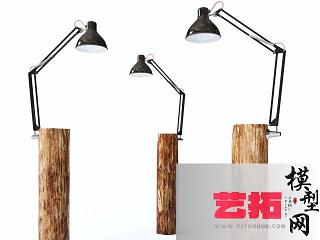 现代北欧落地灯