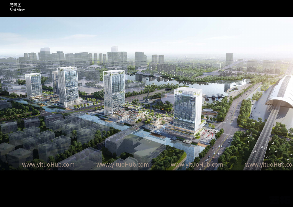 常州北站商办项目规划与建筑方案设计3