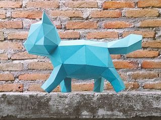 猫雕塑小品…………雨伞 瓦屋顶 衣物 迷宫 门垫