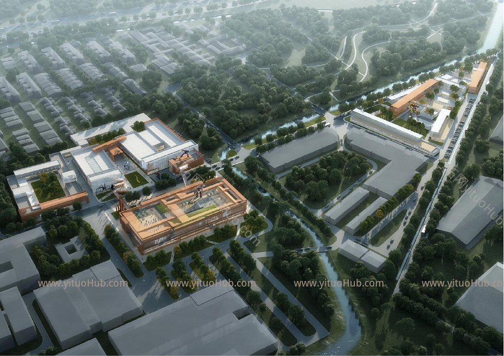 北京电影小镇一期艺术中心、C、E地块建筑改造方案设计