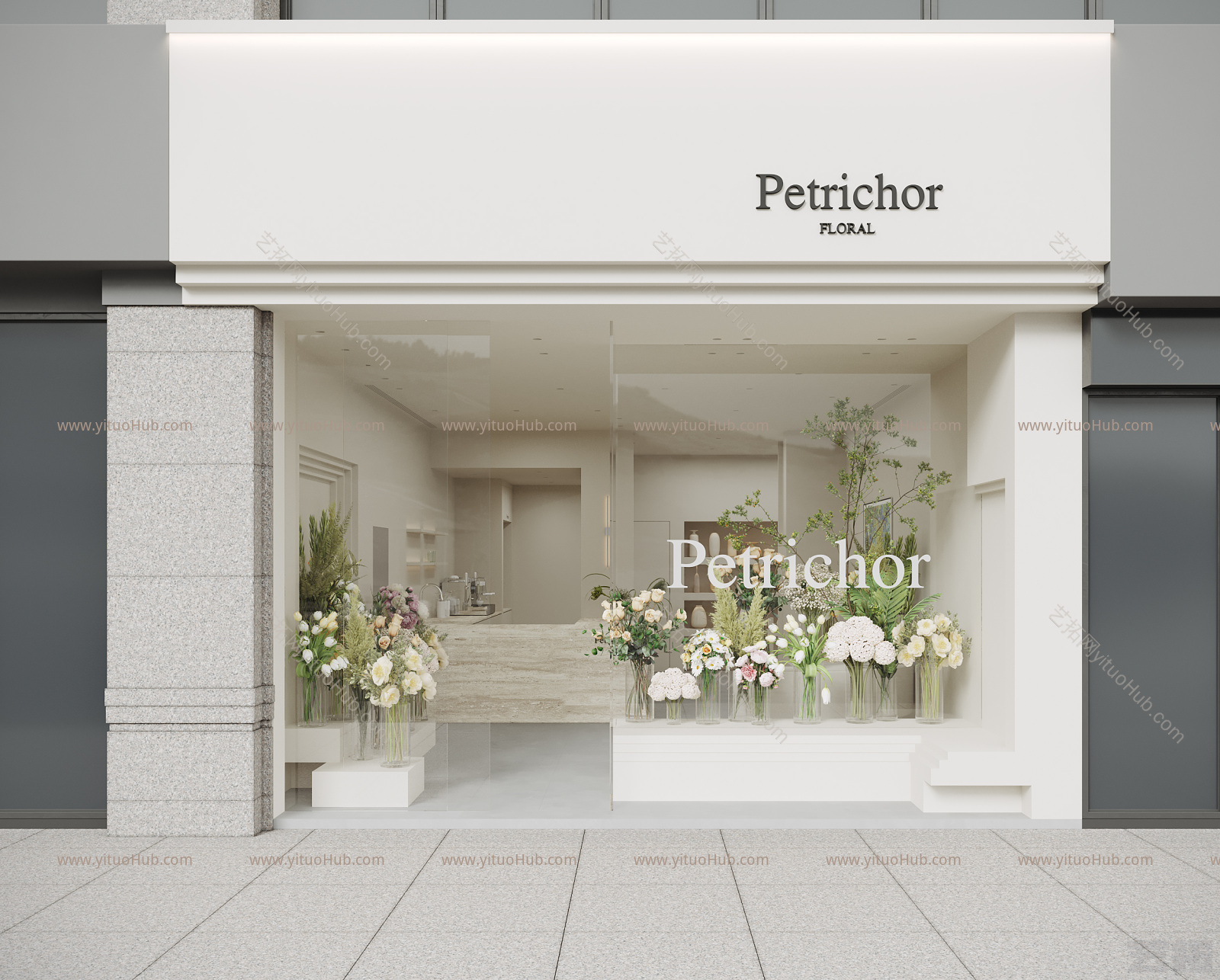 现代花店设计 