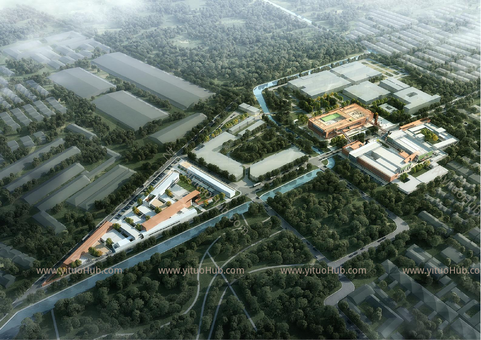北京电影小镇一期艺术中心、C、E地块建筑改造方案设计