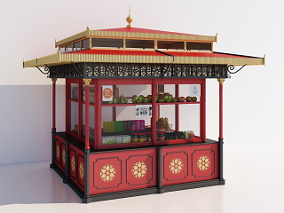 现代零食店 柜台 专卖店