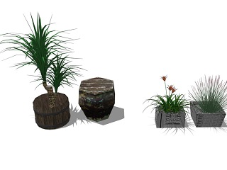 花钵组合