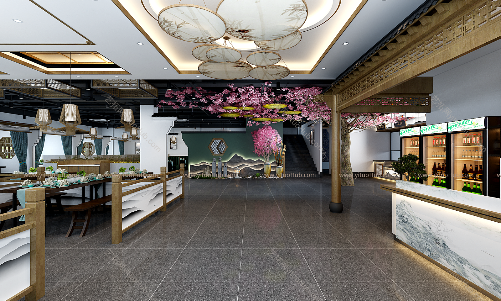 新中式中餐厅 饭店