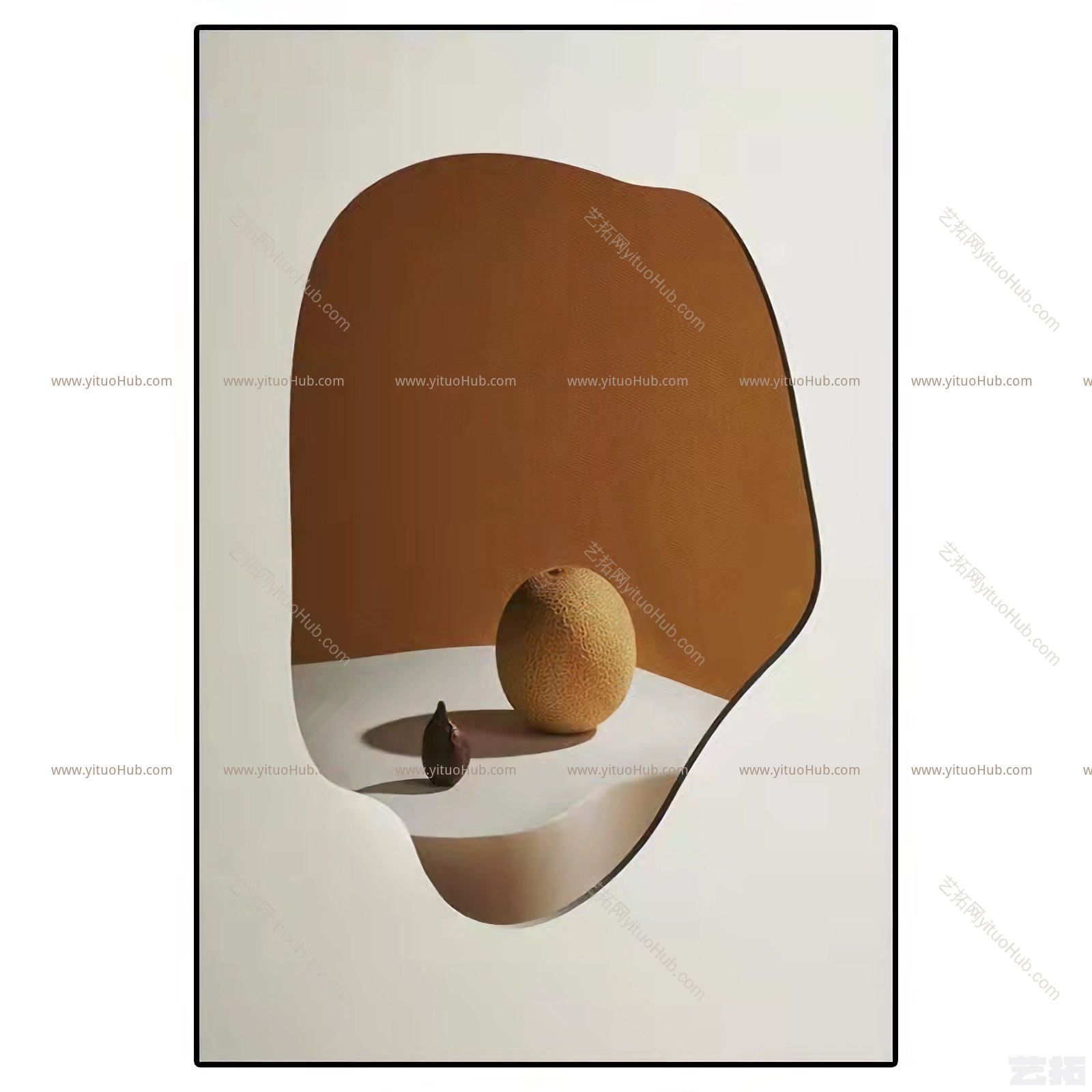 现代轻奢装饰画贴图